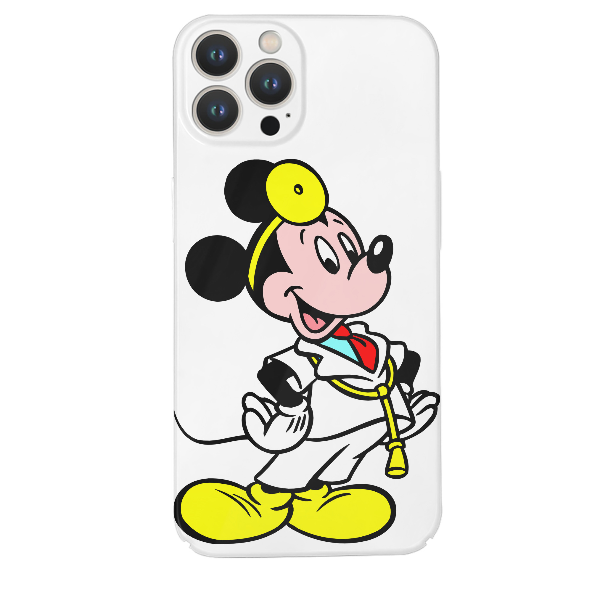 （画像用） ミッキーマウス Mickey Mouse 【iPhone 14シリーズ対応】ハードケース